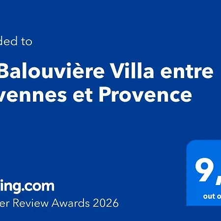 La Balouvière Entre Cévennes Et Provence * Laudun